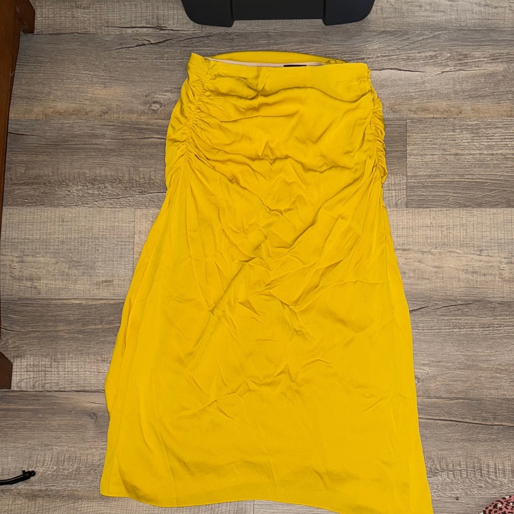 Theory Yellow Pencil dress